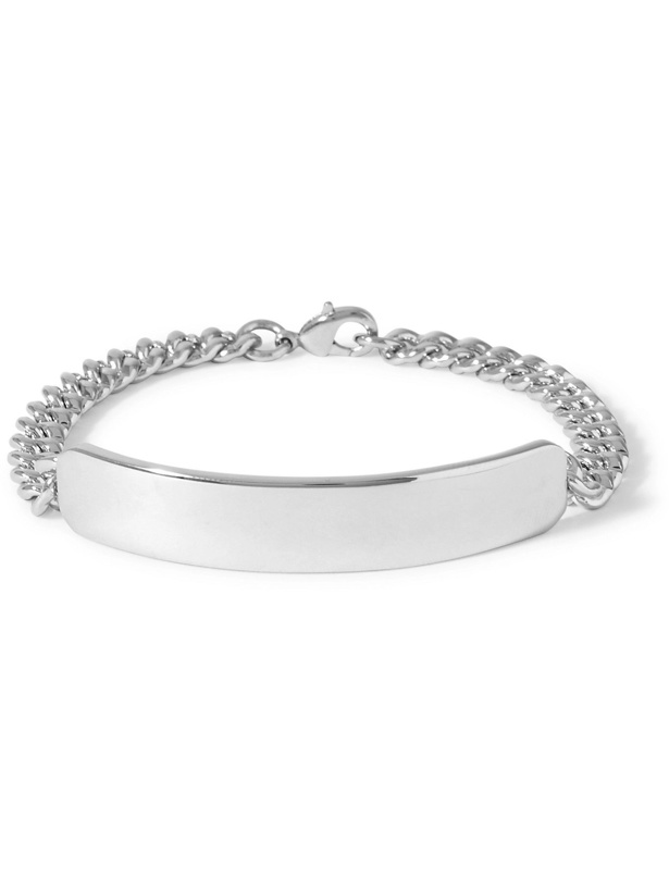 Photo: A.P.C. - Darwin Silver-Tone ID Bracelet - Silver