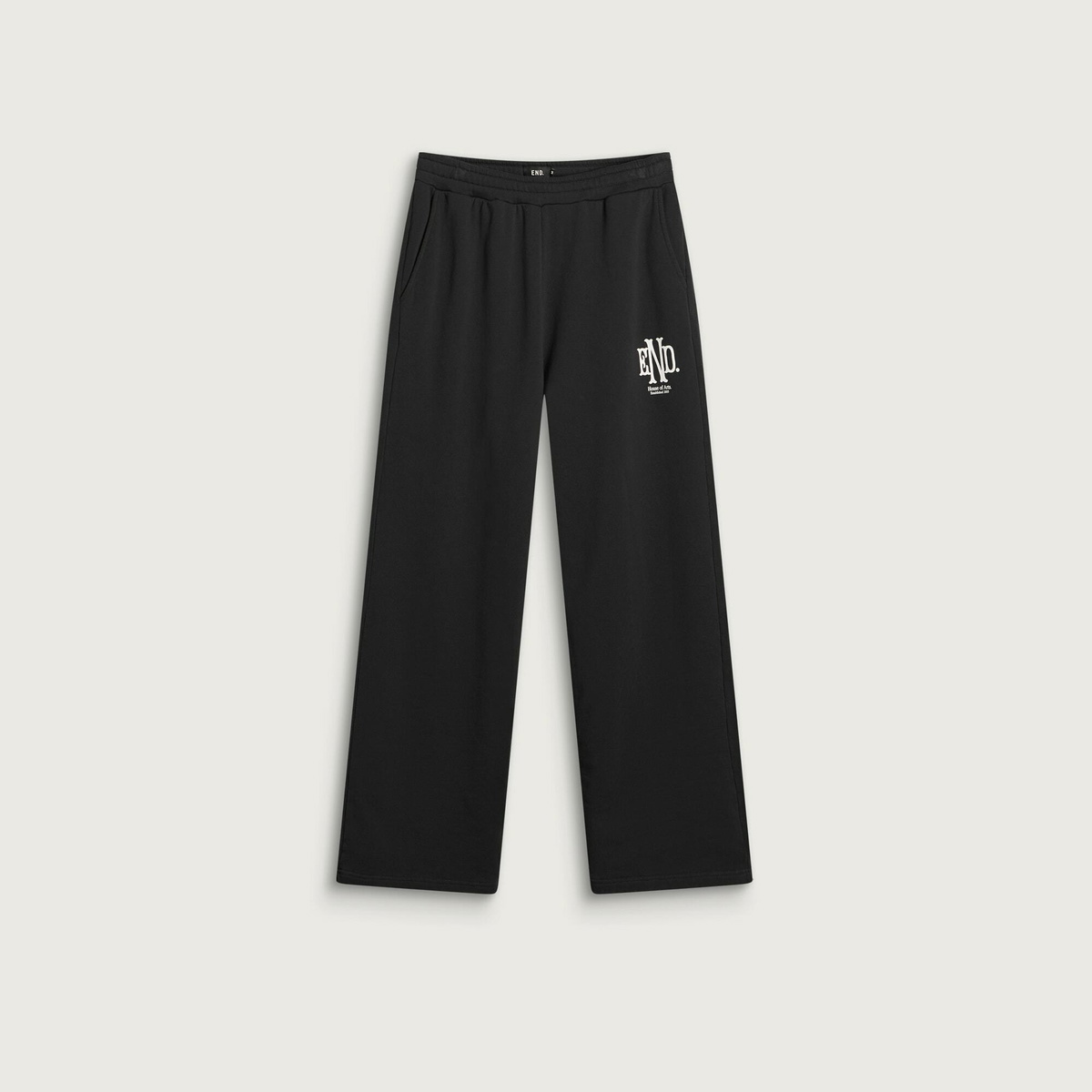 END. Mono Sweatpant in Cinder Black