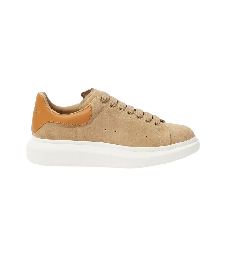 Photo: McQueen Oversized suede sneakers