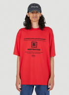 18+ Restricted T-Shirt in Red