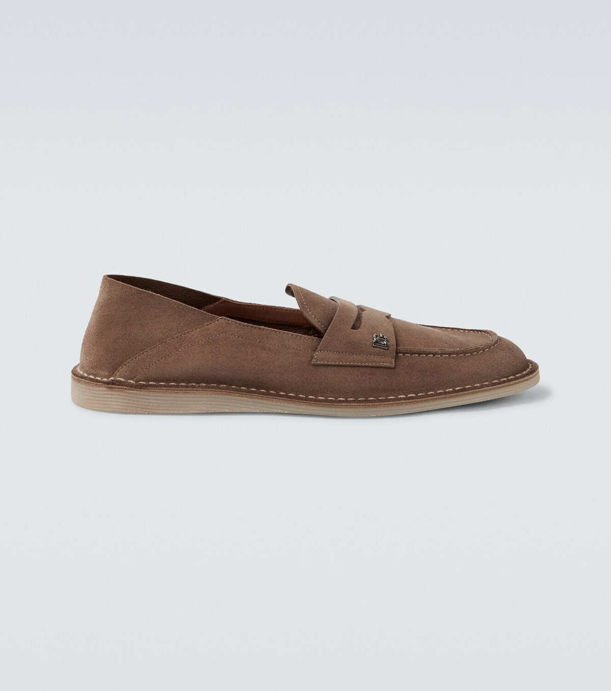 Dolce&Gabbana New Florio Ideal suede loafers
