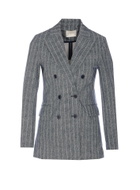 Circolo 1901 Double Breasted Striped Jacket