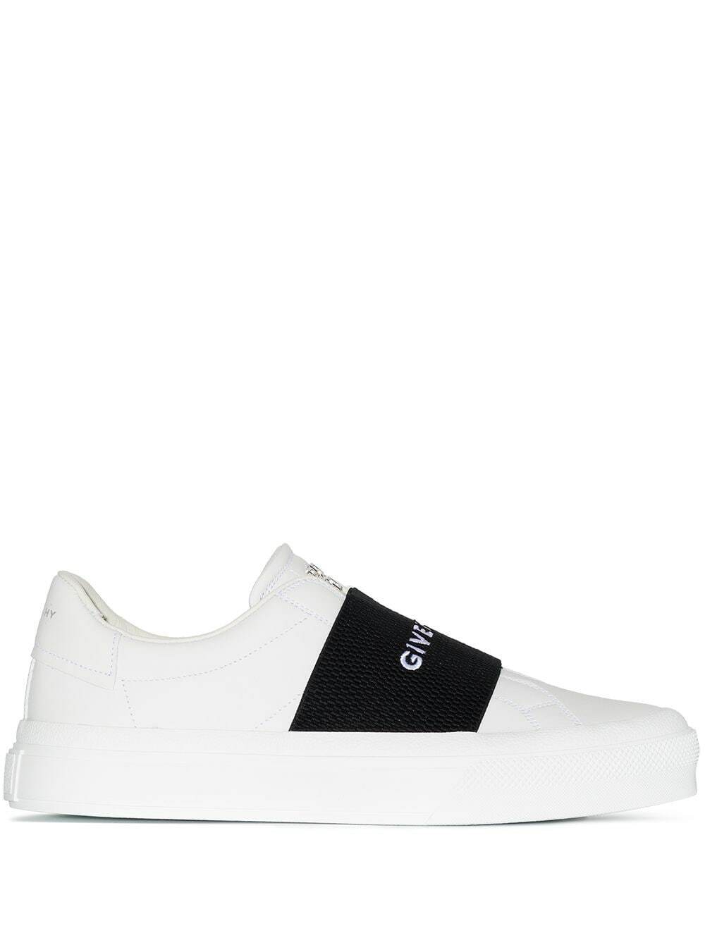 GIVENCHY - City Sport Leather Sneakers Givenchy