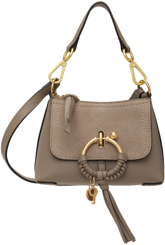 Photo: See by Chloé Taupe Joan Mini Crossbody Bag