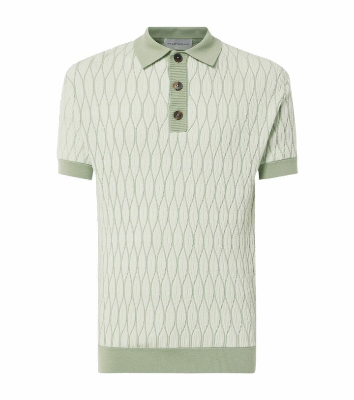 Photo: King & Tuckfield Wool polo sweater