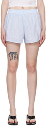 alexanderwang.t Blue Track Shorts