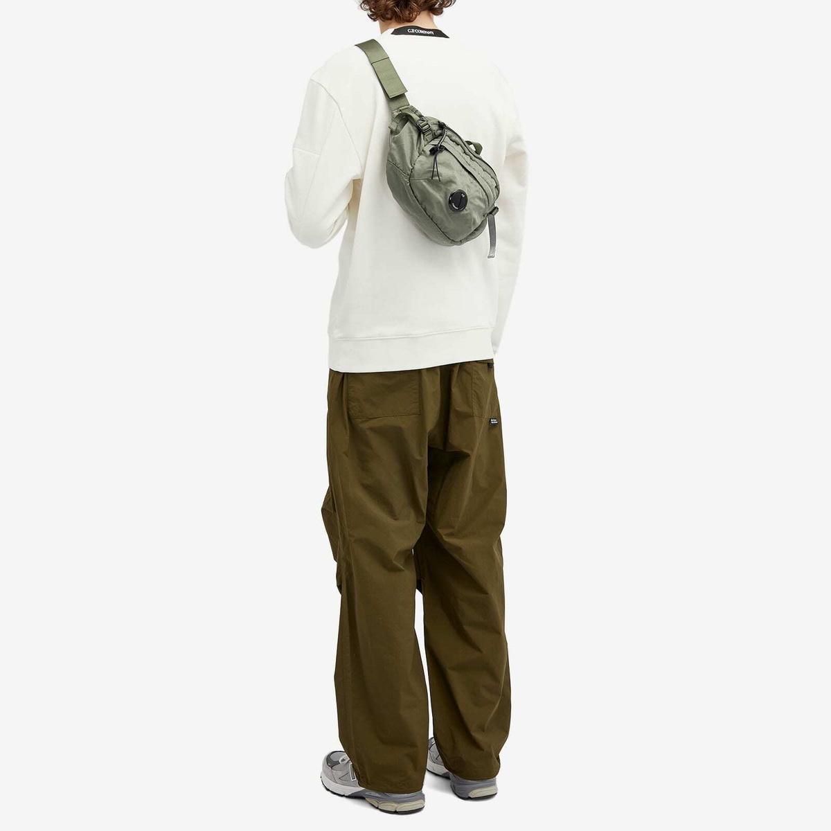 C.P. Company Nylon B Crossbody Belt Bag | Black | FARFETCH JO