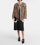Jacques Wei Sequined leather jacket