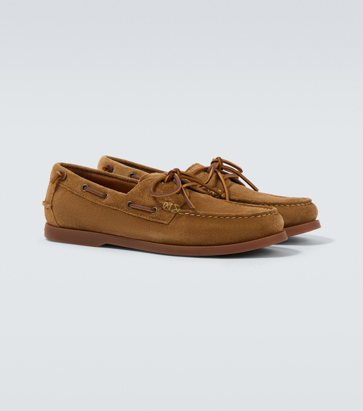Polo by Ralph Lauren Khaki Suede Shoe Polo Ralph Lauren Men main image 4