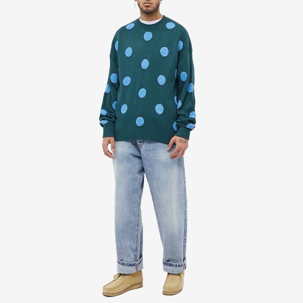 トップス brain dead POLKA PILE CREWNECK SWEATER Brain Dead - POLKA PILE CREWNECK SWEATER | HBX - Globally