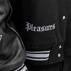 Pleasures Men's x N.E.R.D Varsity Jacket in Black