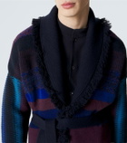 Giorgio Armani x Alanui cashmere-blend cardigan