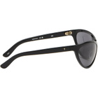 THISTLES Black 'The Lex' Sunglasses