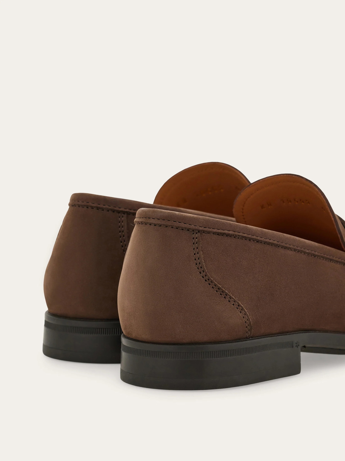 Ferragamo Mens Gancini loafer in Brown