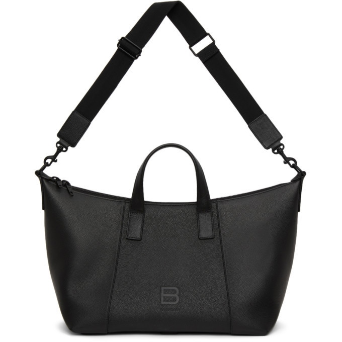 Photo: Balenciaga Black Large Hourglass Tote