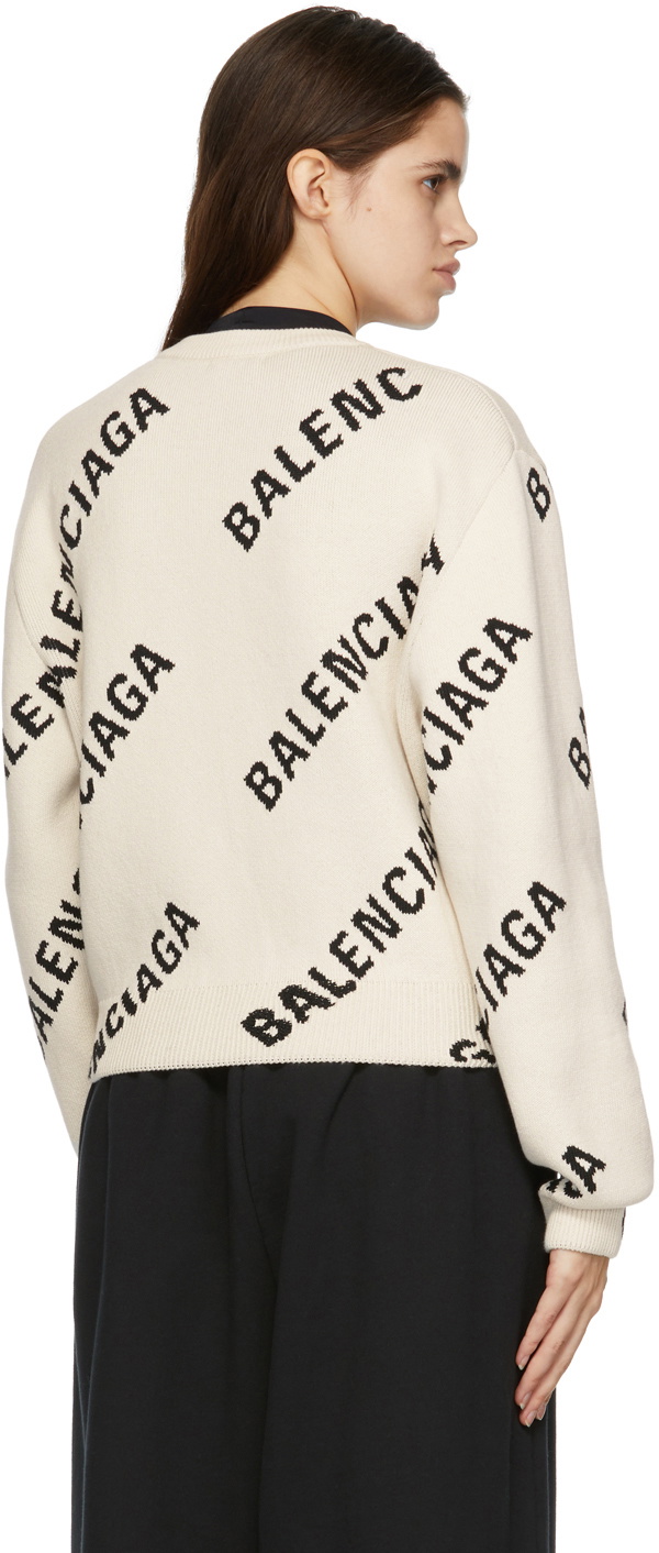 Balenciaga Allover Sweater Balenciaga