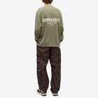 Represent Men's Owners Club Long Sleeve T-Shirt in Olive