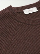 Altea - Ribbed Cashmere Sweater - Brown