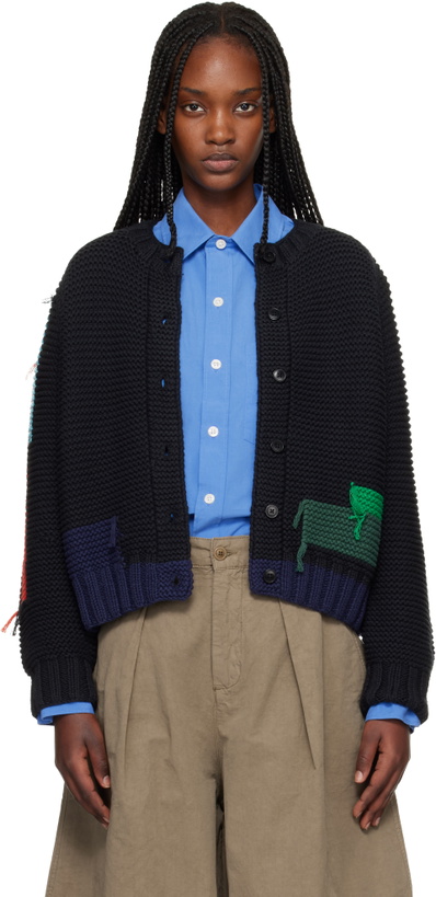 Photo: YMC Black Atomic Cardigan
