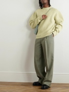 Jil Sander - Ribbed Boiled-Wool Sweater - Green