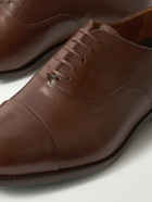 Paul Smith - Bari Leather Oxford Shoes - Brown