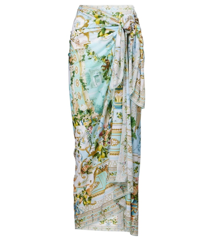 Photo: Camilla Draped beach cover-up