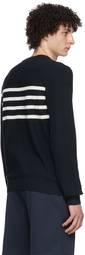 A.P.C. Navy Stripe Raphael Sweater