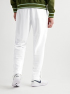 Nike Tennis - Court Heritage Tapered Tech-Jersey Tennis Trousers - White