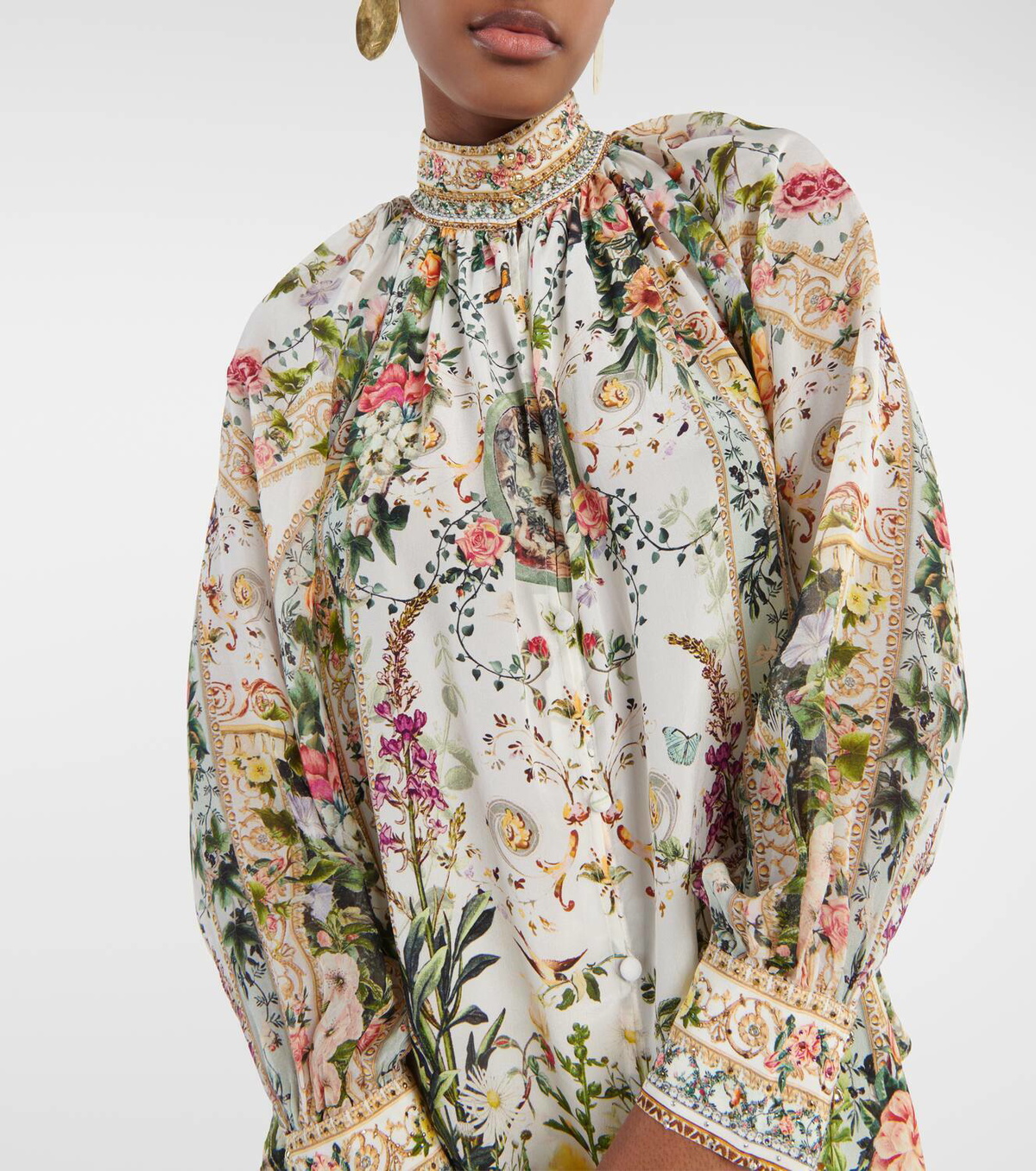 Camilla blouse - mole