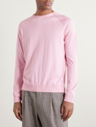 PIACENZA 1733 - Cotton and Silk-Blend Sweater - Pink