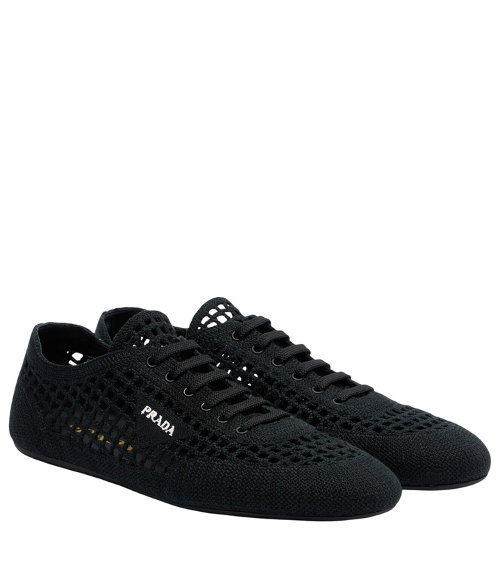 Photo: Prada Collapse crochet sneakers