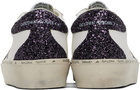 Golden Goose White & Purple Hi Star Classic Sneakers