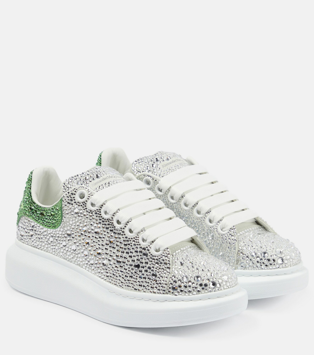 Alexander McQueen Embellished leather sneakers Alexander McQueen