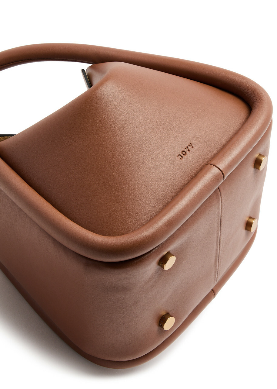 Boyy Wonton 20 Leather top Handle bag - Brown - One Size