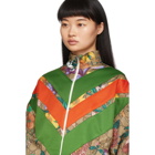 Gucci Brown GG Flora Track Jacket