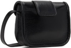 See by Chloé Black Micro Saddie Satchel Bag