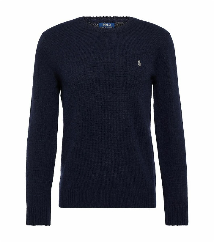 Photo: Polo Ralph Lauren Logo wool and cashmere sweater