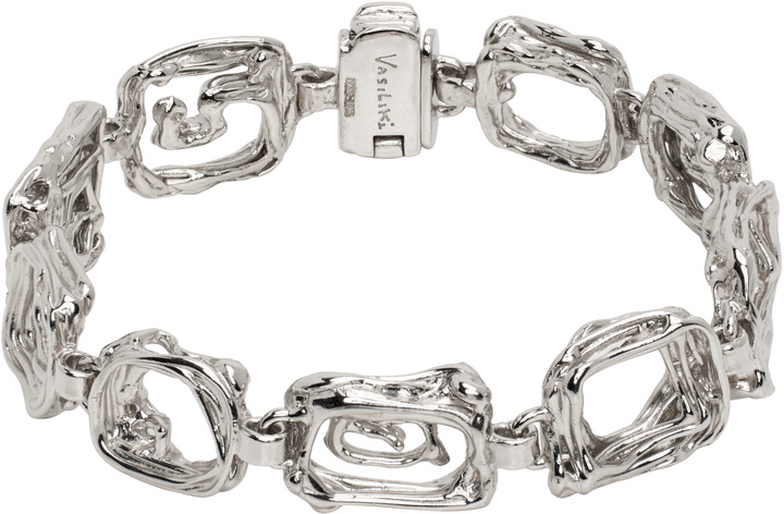 Photo: Vasiliki Silver Labyrinth Bracelet