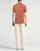 Fedeli Mens Polo shirt Rust
