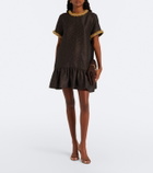 Simkhai Alison embellished jacquard minidress