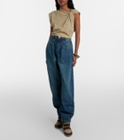 Isabel Marant Lishaga barrel-leg jeans