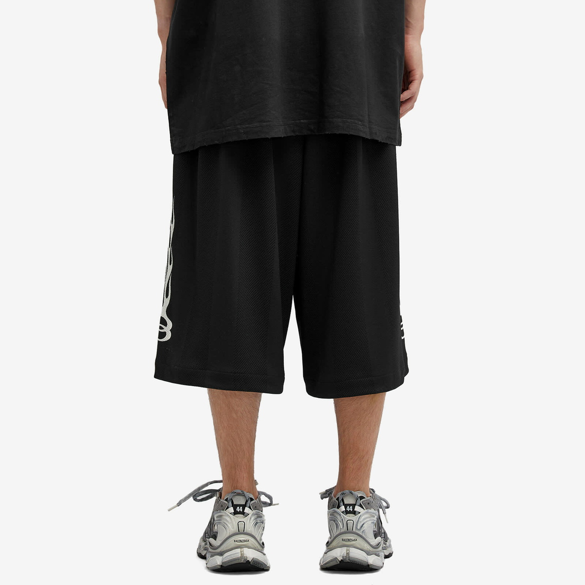Balenciaga Men's Baggy Shorts in Black