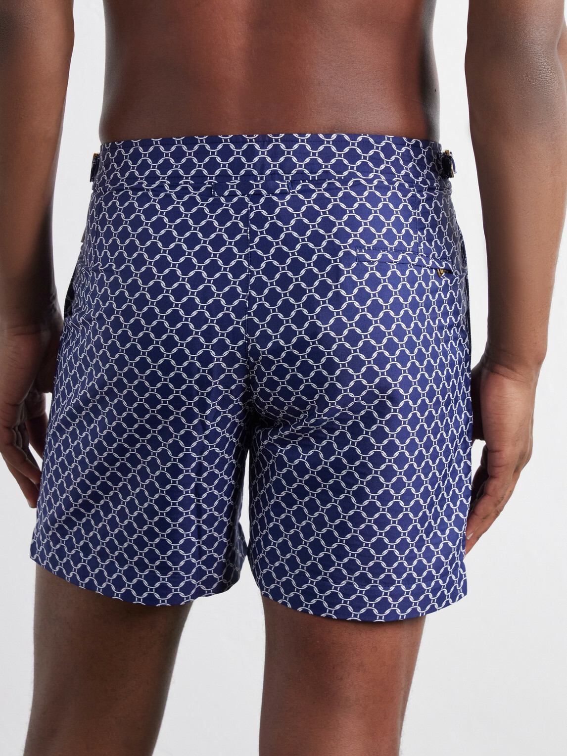 Orlebar Brown - Bulldog Printed Swim Shorts - Blue