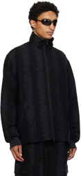 Y-3 Black Deco Stitch Track Jacket