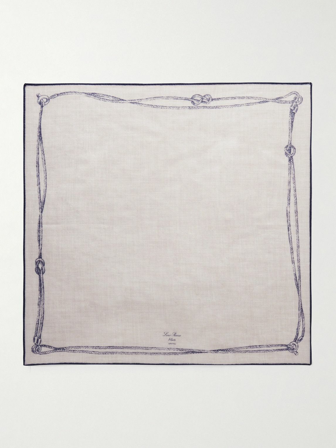 Loro Piana - Embroidered Cashmere and Silk-Blend Voile Scarf
