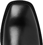 Balenciaga - Polished-Leather Boots - Black