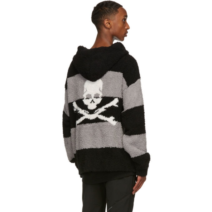mastermind JAPAN Black and Grey C2H4 Edition C-MASTERMIND Knitted