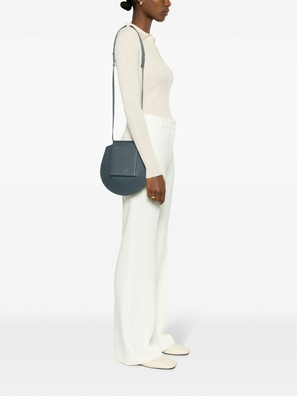 Tsatsas Blue Small Cy Crossbody Bag