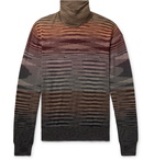 Missoni - Space-Dyed Wool Rollneck Sweater - Brown