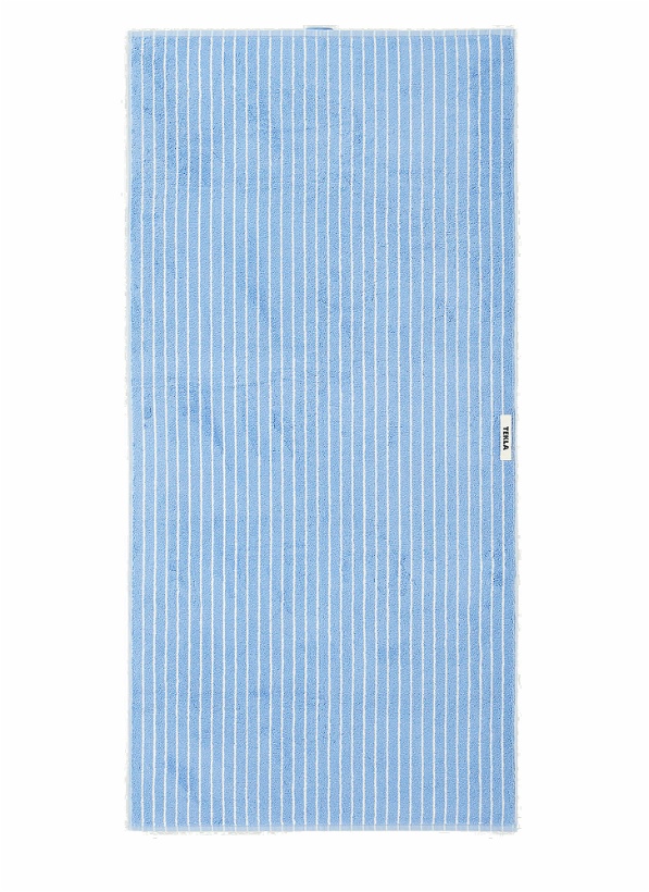 Photo: Tekla - Bath Towel in Blue